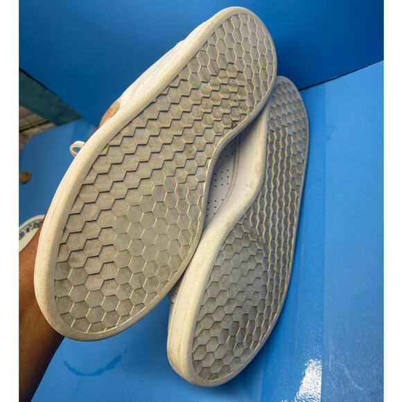 Adidas Women's Size 9 Cloudfoam Comfort Advantage Shoes White Rose Gold - Picture 4 of 10